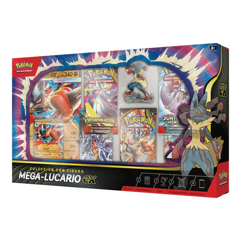 Caja Premium Mega Lucario Pokémon