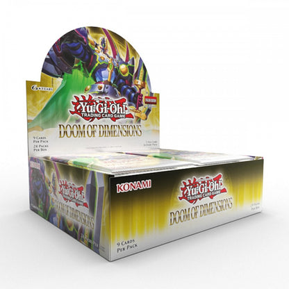 Booster Box Display (24 unidades) Doom of Dimensions Yu-Gi-Oh!